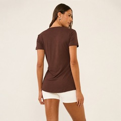 Camiseta Colcci Slim Fit WT26 Feminina - Foto 2