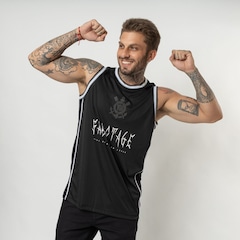 Camiseta Regata Masculina Corinthians Basquete x Sabotage - Foto 3