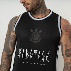Camiseta Regata Masculina Corinthians Basquete x Sabotage - Foto 5