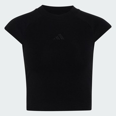 Camiseta Uniforme adidas Small Logo Rib Feminina - Foto 2