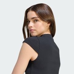 Camiseta Uniforme adidas Small Logo Rib Feminina - Foto 6
