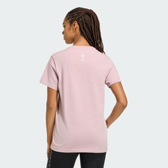 Camiseta Folgada com Estampa adidas Animal 2 Feminina - Foto 3