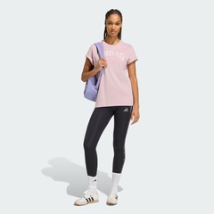 Camiseta Folgada com Estampa adidas Animal 2 Feminina - Foto 4