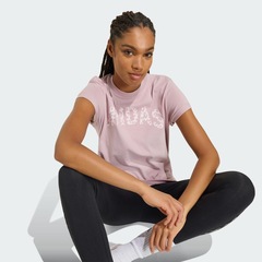 Camiseta Folgada com Estampa adidas Animal 2 Feminina - Foto 5