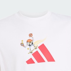 Camiseta Estampada Inspirada No Esporte adidas Infantil - Foto 4
