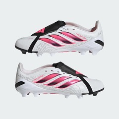 Chuteira de Campo com Língua Dobrável Infantil adidas Predator League - Foto 8