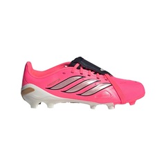 Chuteira de Campo com Língua Dobrável Infantil adidas Predator League - Foto 1