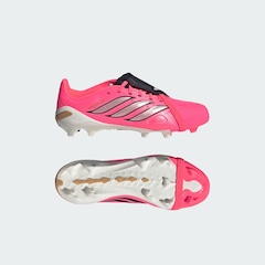 Chuteira de Campo com Língua Dobrável Infantil adidas Predator League - Foto 10