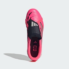 Chuteira de Campo com Língua Dobrável Infantil adidas Predator League - Foto 4