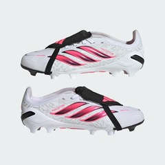 Chuteira de Campo Infantil adidas Língua Dobrável Predator Elite - Foto 8