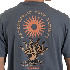 Camiseta Vissla Hula Hands - Masculina - Foto 3