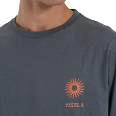 Camiseta Vissla Hula Hands - Masculina - Foto 4