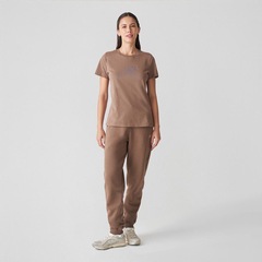 Calça New Balance Com Felpa Essentials Feminina - Foto 3