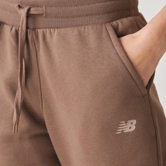 Calça New Balance Com Felpa Essentials Feminina - Foto 4