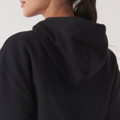 Casaco New Balance Com Capuz Felpa Essentials Basic Feminino - Foto 4