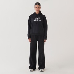 Casaco New Balance Com Capuz Felpa Essentials Basic Feminino - Foto 5