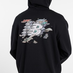 Casaco New Balance Com Capuz Ghica International Sport Masculino - Foto 4