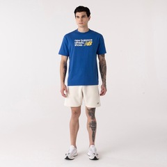 Camiseta New Balance Athletics Relaxed Premium Chest Logo Masculina - Foto 5