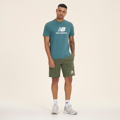 Bermuda New Balance Essentials Basic Masculina - Foto 4