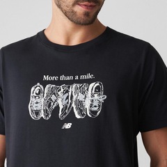 Camiseta New Balance Miler Masculina - Foto 4