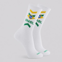 Meia do Brasil Unissex - Foto 1