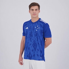 Camisa do Cruzeiro I 24/25 29 Lucas Romero Adidas Masculina - Foto 4