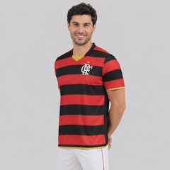 Camisa do Flamengo Retrô 2008 Masculina - Foto 2