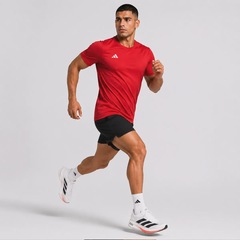 Camiseta Adidas Adizero Essentials Masculina - Foto 4