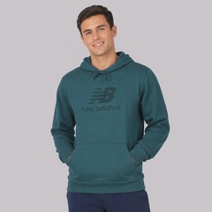 Blusão de Moletom New Balance Essentials com Capuz Masculina - Foto 1