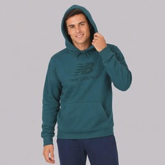 Blusão de Moletom New Balance Essentials com Capuz Masculina - Foto 3
