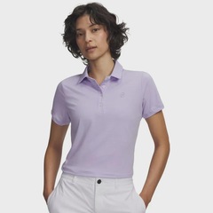 Camiseta Polo de Golf Under Armour Dry - Feminina - Foto 1