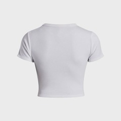 Camiseta Under Armour Sportstyle Rival Rib - Feminina - Foto 4