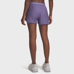 Short de Treino 2 em 1 Under Armour Tech Play Up - Feminino - Foto 3