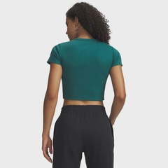 Camiseta Under Armour Sportstyle Rival Rib - Feminina - Foto 2
