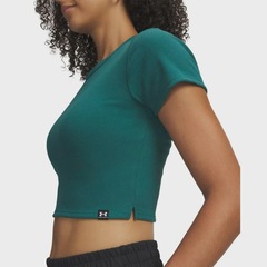 Camiseta Under Armour Sportstyle Rival Rib - Feminina - Foto 6