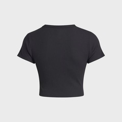 Camiseta Under Armour Sportstyle Rival Rib - Feminina - Foto 4