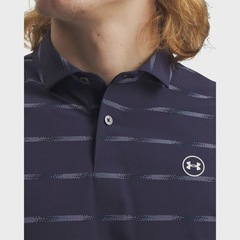Camiseta Polo de Golf Under Armour Drive Chill - Masculina - Foto 3