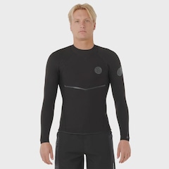 Jaqueta de Neoprene Masculina Rip Curl E-Bomb 1.5mm Black Importada - Foto 3