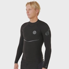 Jaqueta de Neoprene Masculina Rip Curl E-Bomb 1.5mm Black Importada - Foto 5