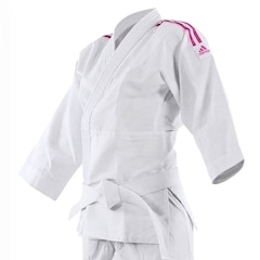 Kimono Judo Jiu-Jitsu adidas Evolution J200ENL - Infantil - Foto 3