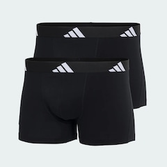 Kit Cueca Boxer adidas Active Flex Algodão 2 Peças - Adulto - Foto 1