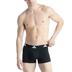 Kit Cueca Boxer adidas Active Flex Algodão 2 Peças - Adulto - Foto 2