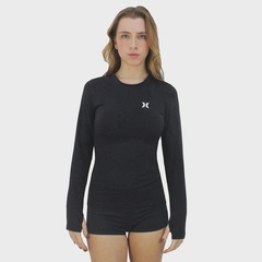 Camisa Lycra Hurley Icon - Feminina - Foto 2