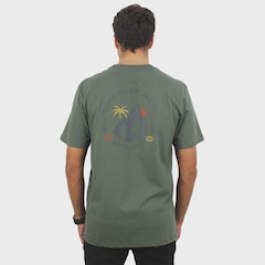Camiseta Billabong Rockies II Light Green - Masculina - Foto 2
