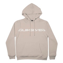 Moletom Quiksilver Canguru Word Block WT26 - Masculino - Foto 1