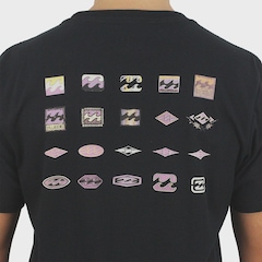 Camiseta Billabong Timeline Black - Masculina - Foto 5