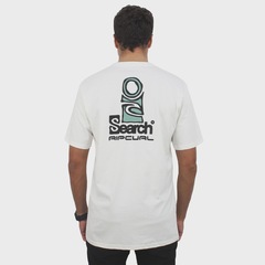 Camiseta Rip Curl Search Stack Bone - Masculina - Foto 2