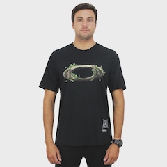 Camiseta Oakley Naturereverse Rusty Ellipse Tee Blackout - Masculina - Foto 2