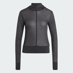 Blusão com Capuz adidas Soft Lux Sheer Feminino - Foto 2