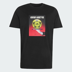 Camiseta Estampada Slogan de Futebol Adidas Masculino - Foto 2